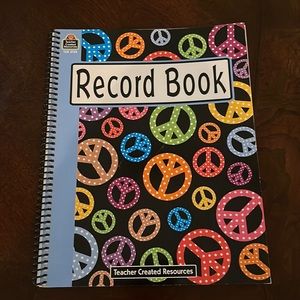 Record book for teacher grading.